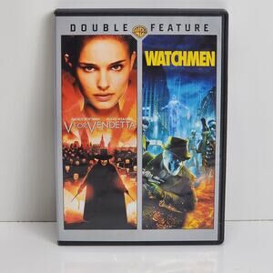 V for Vendetta & Watchmen (2012) 2-Disc Double Feature Film DVD Movie